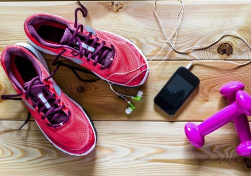 sporten om fit te blijven