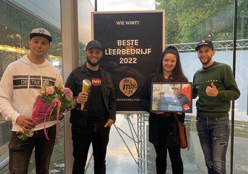 FC Social Work is uitgeroepen tot winnaar Beste leerbedrijf van Nederland 2022