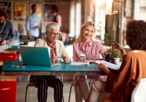 in gesprek over ontwikkeling