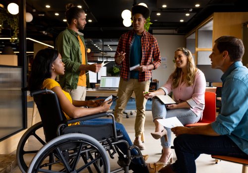 afbeelding werken met een beperking