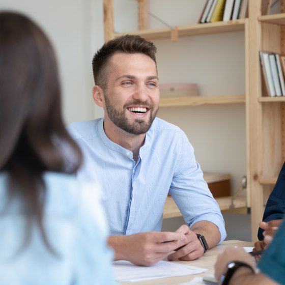 Werkoverleg in informele setting