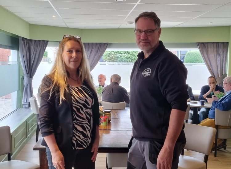 Marloes in Pension Vredenberg