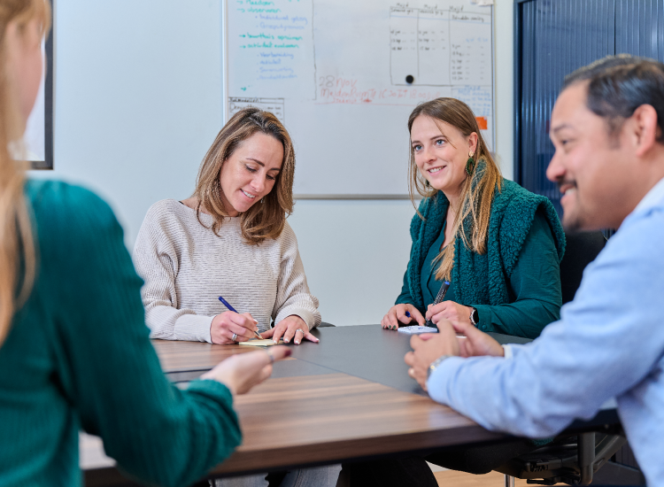 Intervisie tussen leidinggevenden over het Goede Gesprek
