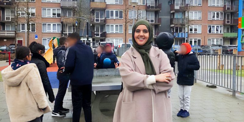 Sociaal werker Zainab Mahyou