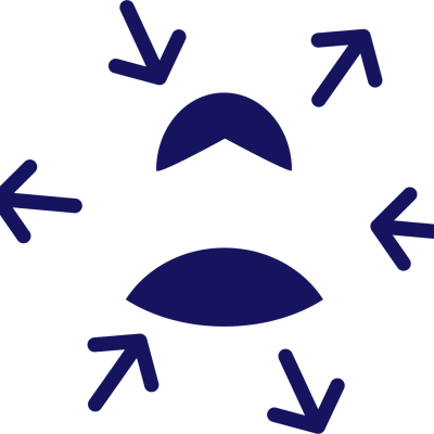 Icoon impact sociaal werk